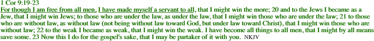 1 Cor 9:19-23
